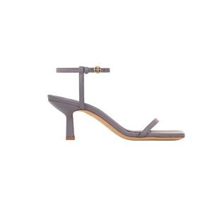 Anine Bing Women's Invisible sandals violet Square Toe Heeled Strappy 40‎ $350